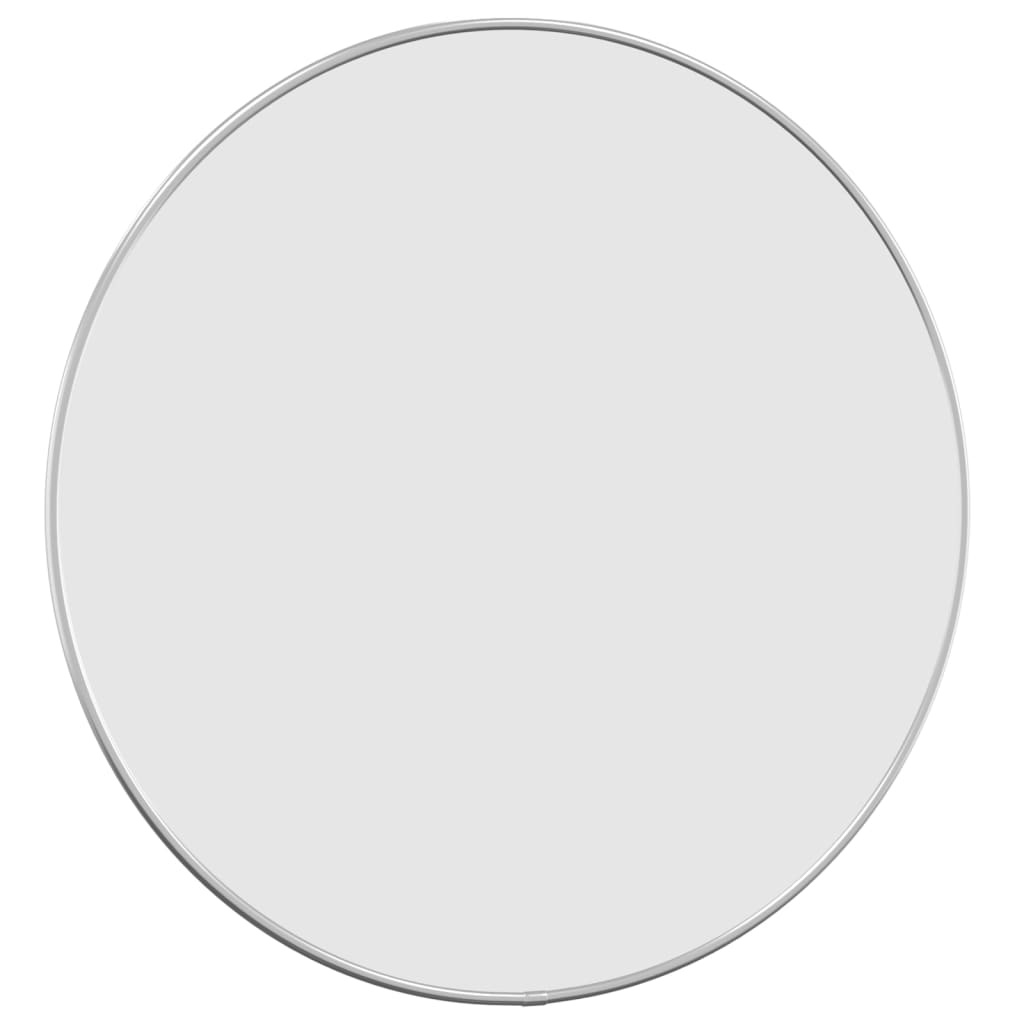 Wandspiegel rond Ø50 cm zilverkleurig is nu te koop bij PeponiXL, paradijselijk wonen!