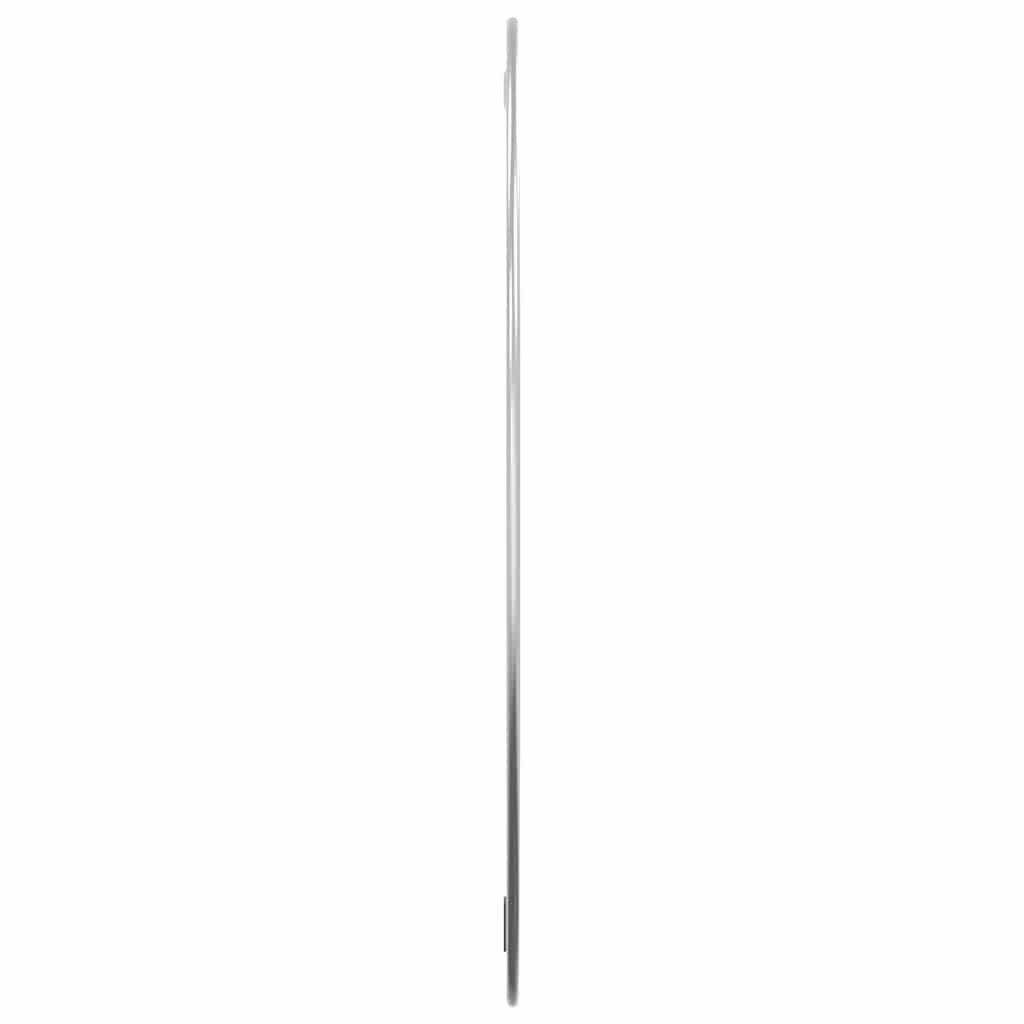 Wandspiegel rond Ø60 cm zilverkleurig is nu te koop bij PeponiXL, paradijselijk wonen!