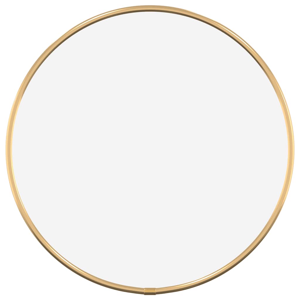 Wandspiegel rond Ø30 cm goudkleurig is nu te koop bij PeponiXL, paradijselijk wonen!