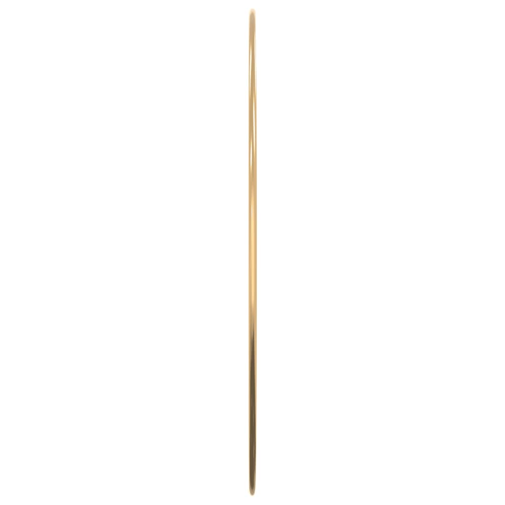 Wandspiegel rond Ø50 cm goudkleurig is nu te koop bij PeponiXL, paradijselijk wonen!