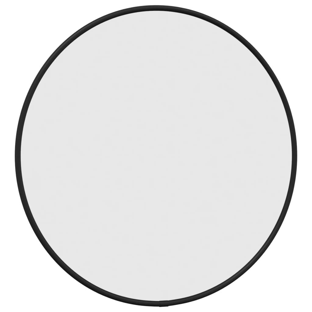 Wandspiegel rond Ø40 cm zwart is nu te koop bij PeponiXL, paradijselijk wonen!