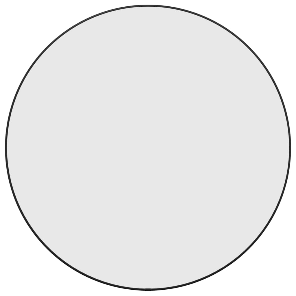 Wandspiegel rond Ø60 cm zwart is nu te koop bij PeponiXL, paradijselijk wonen!