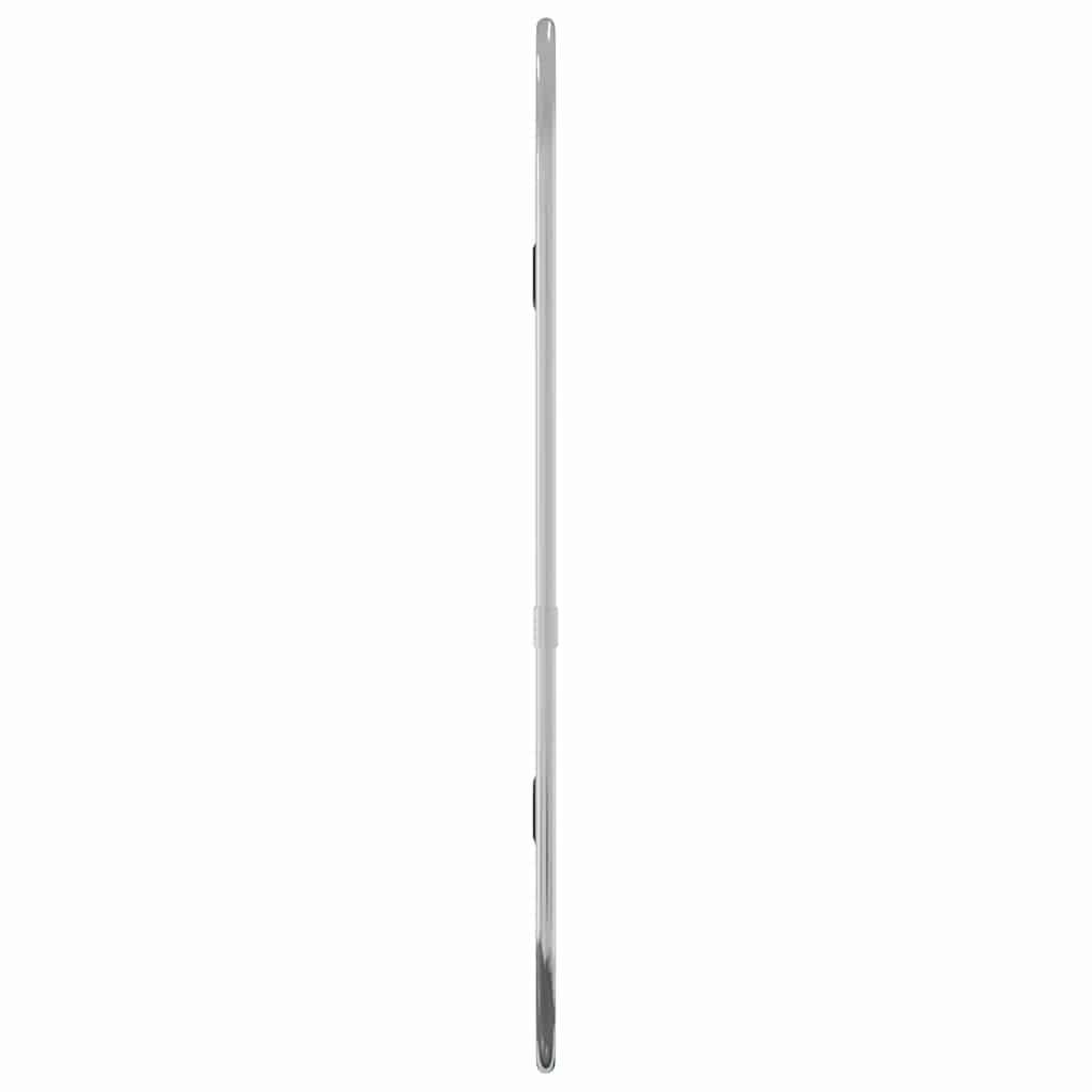 Wandspiegel 40x15 cm ovaal zilverkleurig is nu te koop bij PeponiXL, paradijselijk wonen!