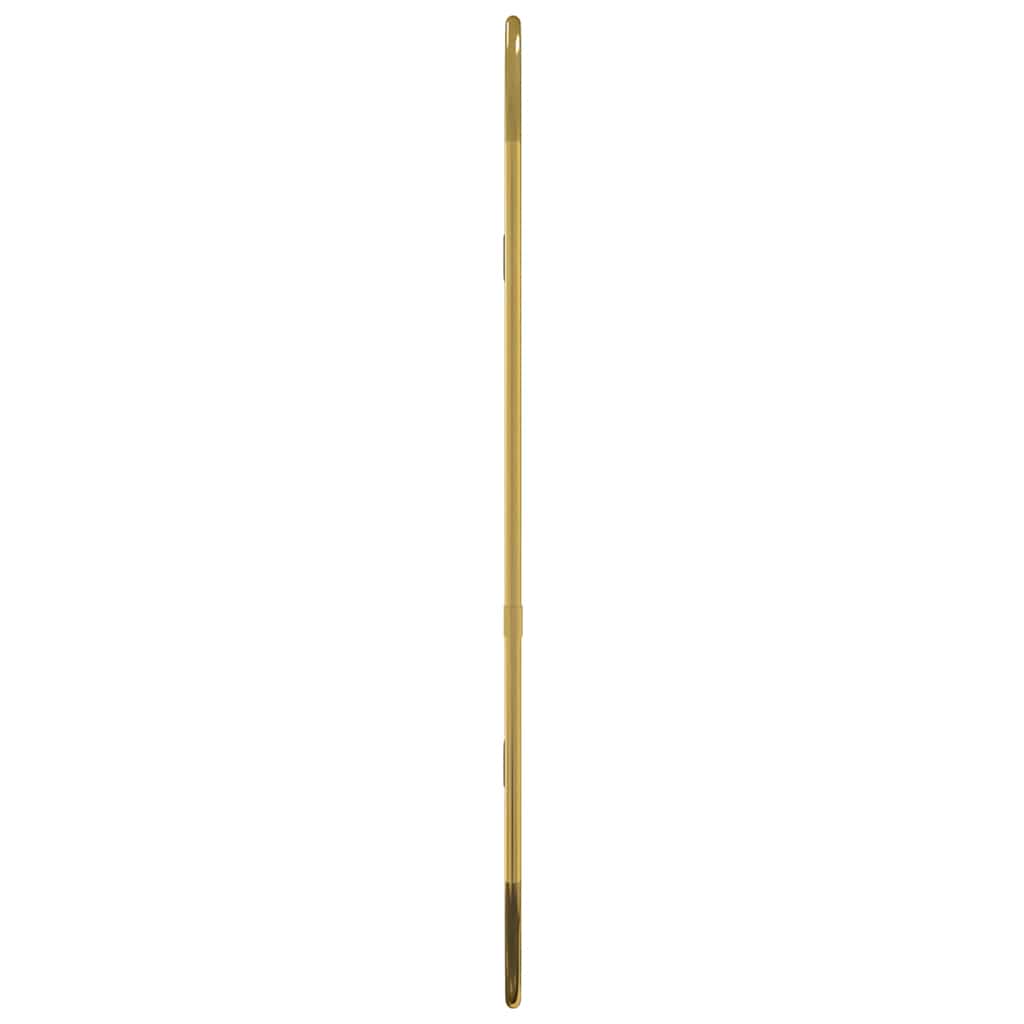 Wandspiegel 60x25 cm ovaal goudkleurig is nu te koop bij PeponiXL, paradijselijk wonen!