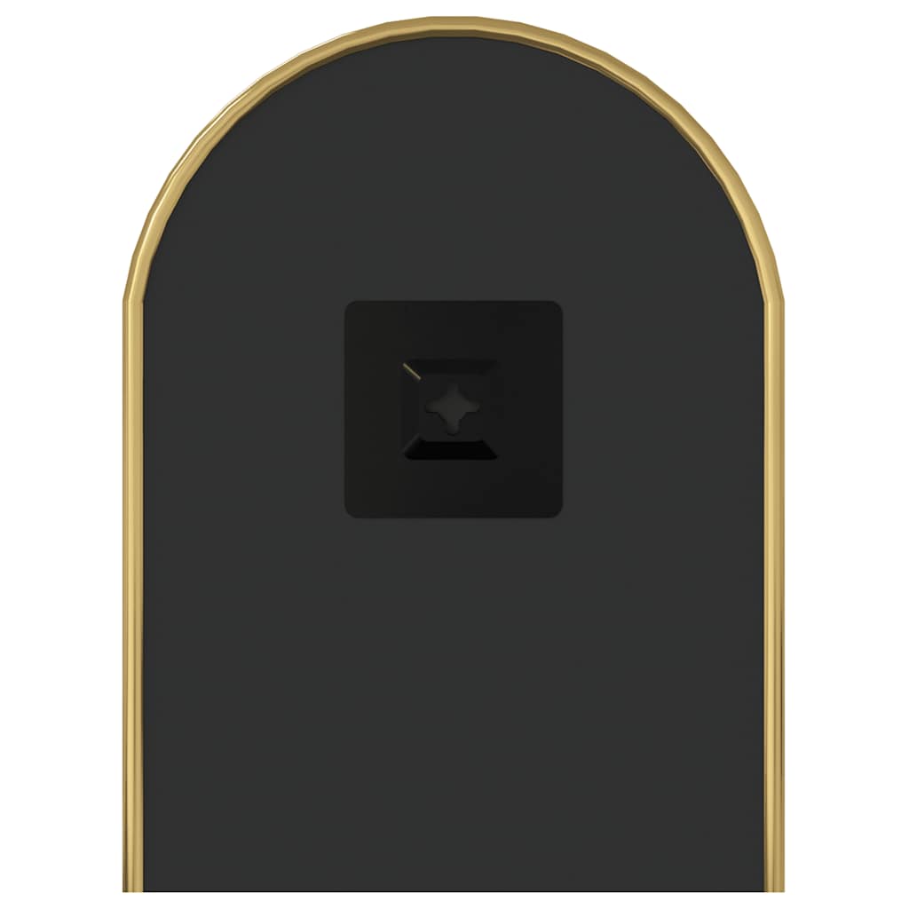 Wandspiegel 60x25 cm ovaal goudkleurig is nu te koop bij PeponiXL, paradijselijk wonen!