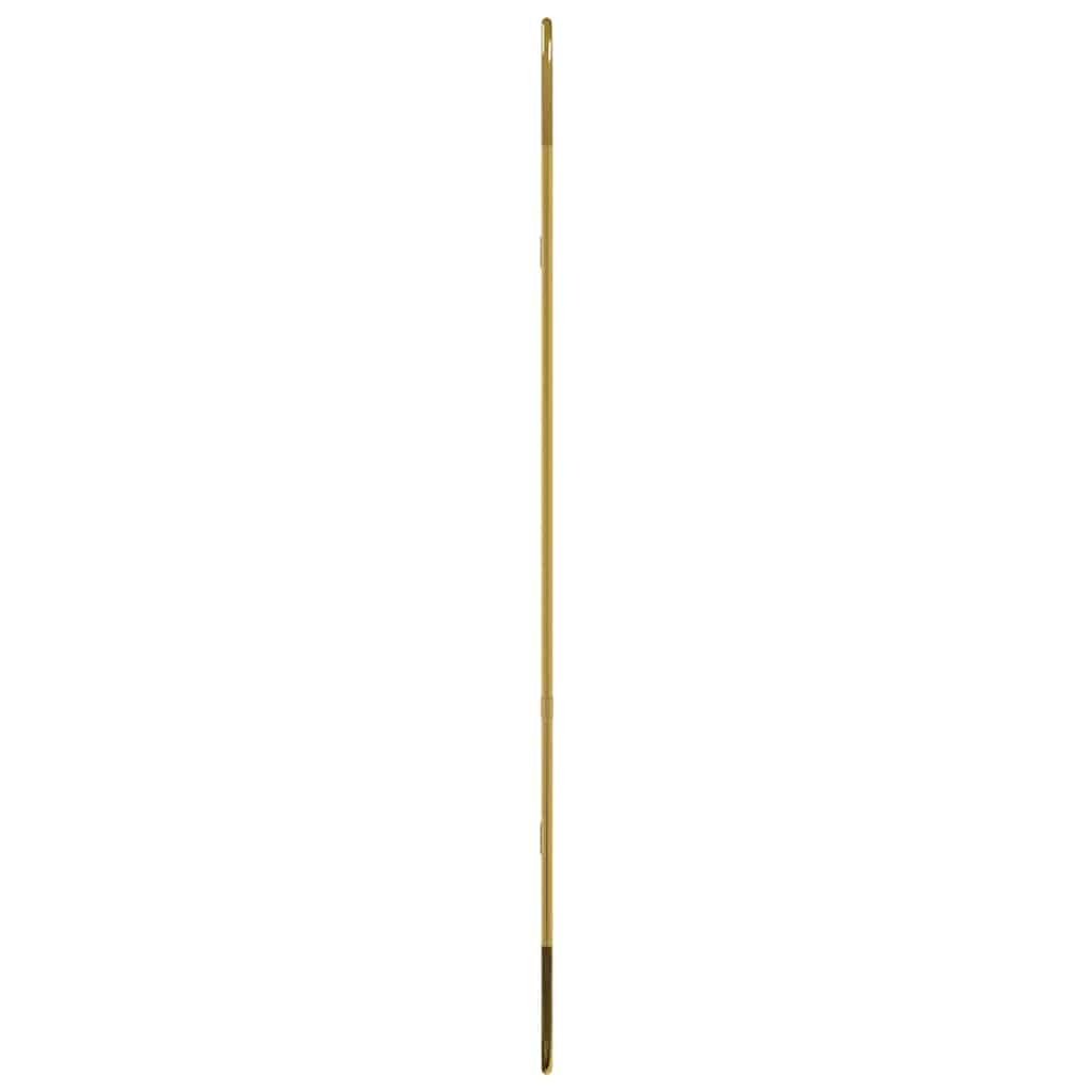 Wandspiegel 80x35 cm ovaal goudkleurig is nu te koop bij PeponiXL, paradijselijk wonen!