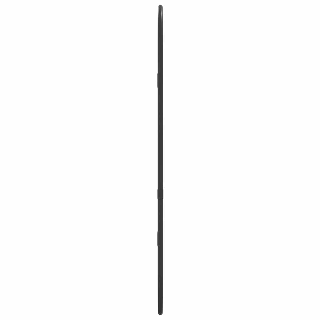 Wandspiegel 50x20 cm ovaal zwart is nu te koop bij PeponiXL, paradijselijk wonen!