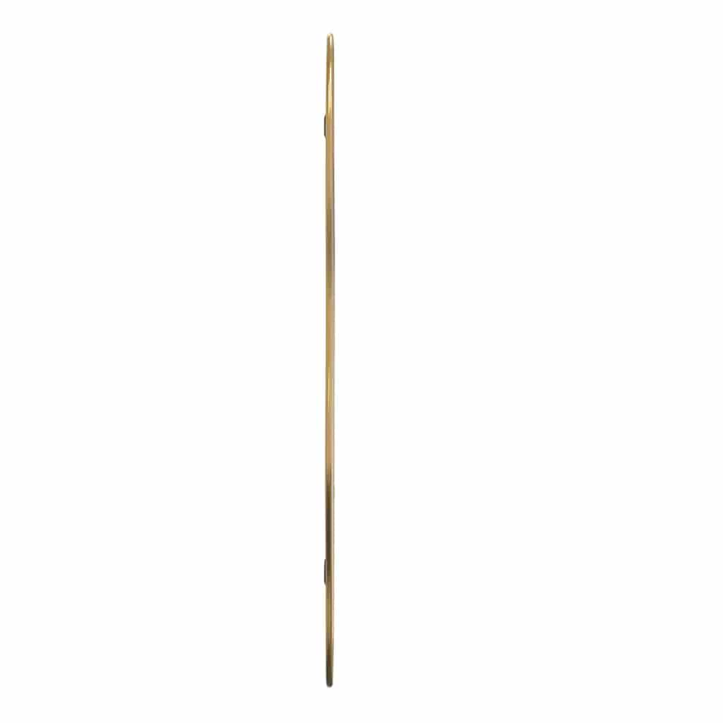 Wandspiegel 80x35 cm goudkleurig is nu te koop bij PeponiXL, paradijselijk wonen!