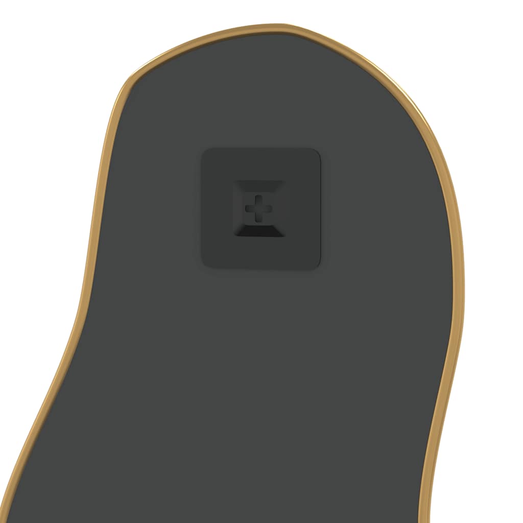 Wandspiegel 100x45 cm goudkleurig is nu te koop bij PeponiXL, paradijselijk wonen!