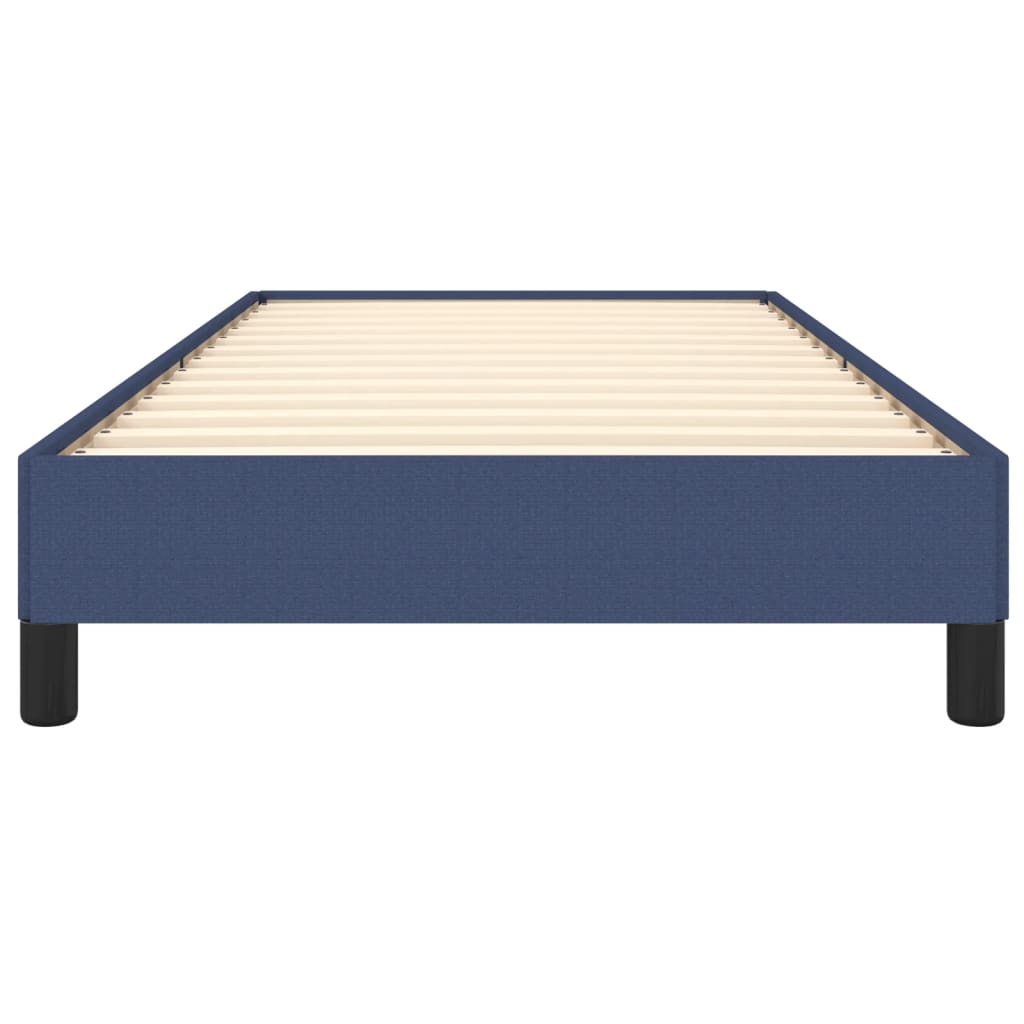 Bedframe zonder matras 80x200 cm stof blauw is nu te koop bij PeponiXL, paradijselijk wonen!
