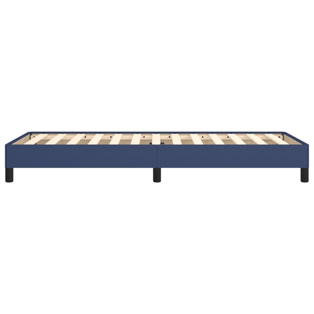 Bedframe zonder matras 80x200 cm stof blauw is nu te koop bij PeponiXL, paradijselijk wonen!