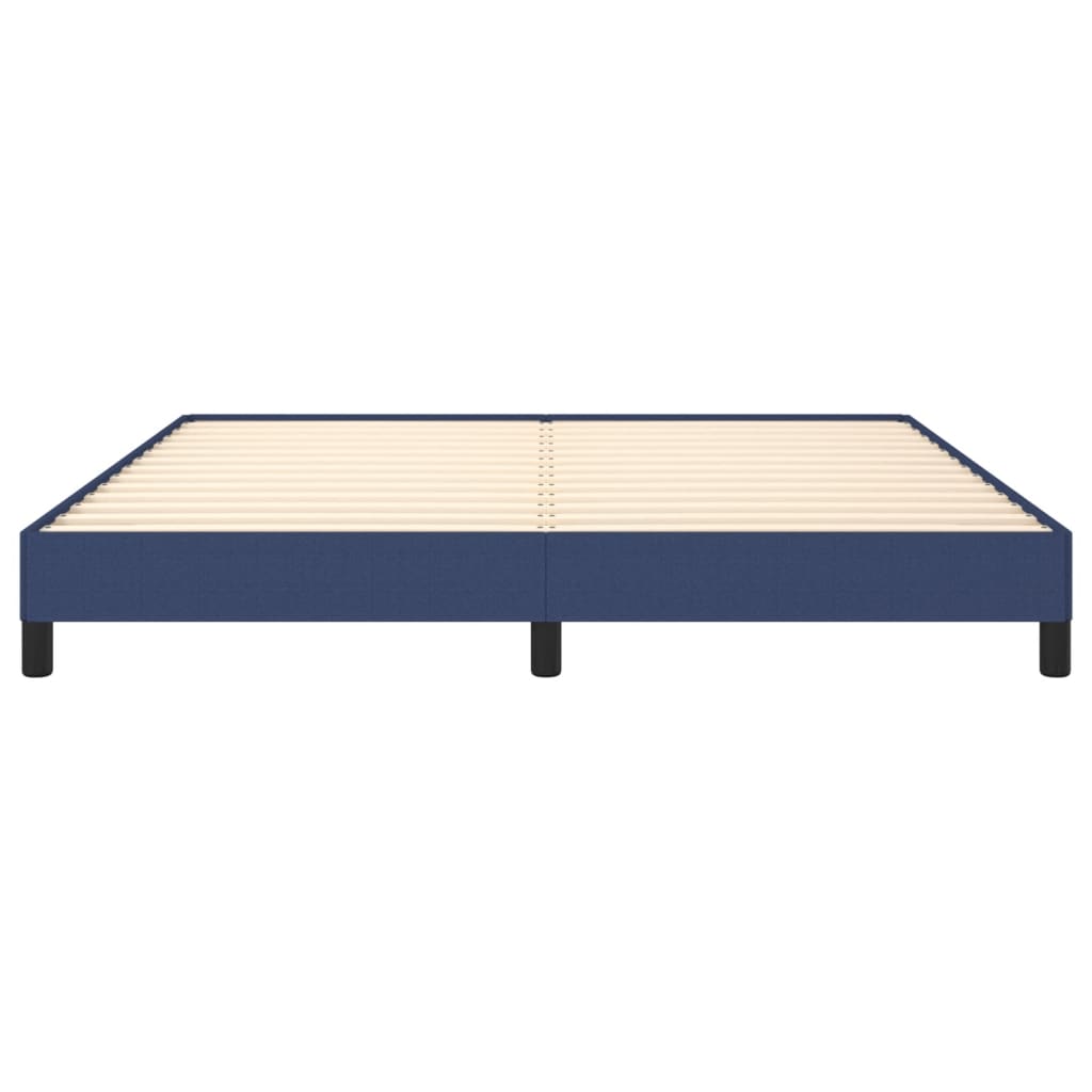 Bedframe zonder matras stof blauw 180x200 cm is nu te koop bij PeponiXL, paradijselijk wonen!