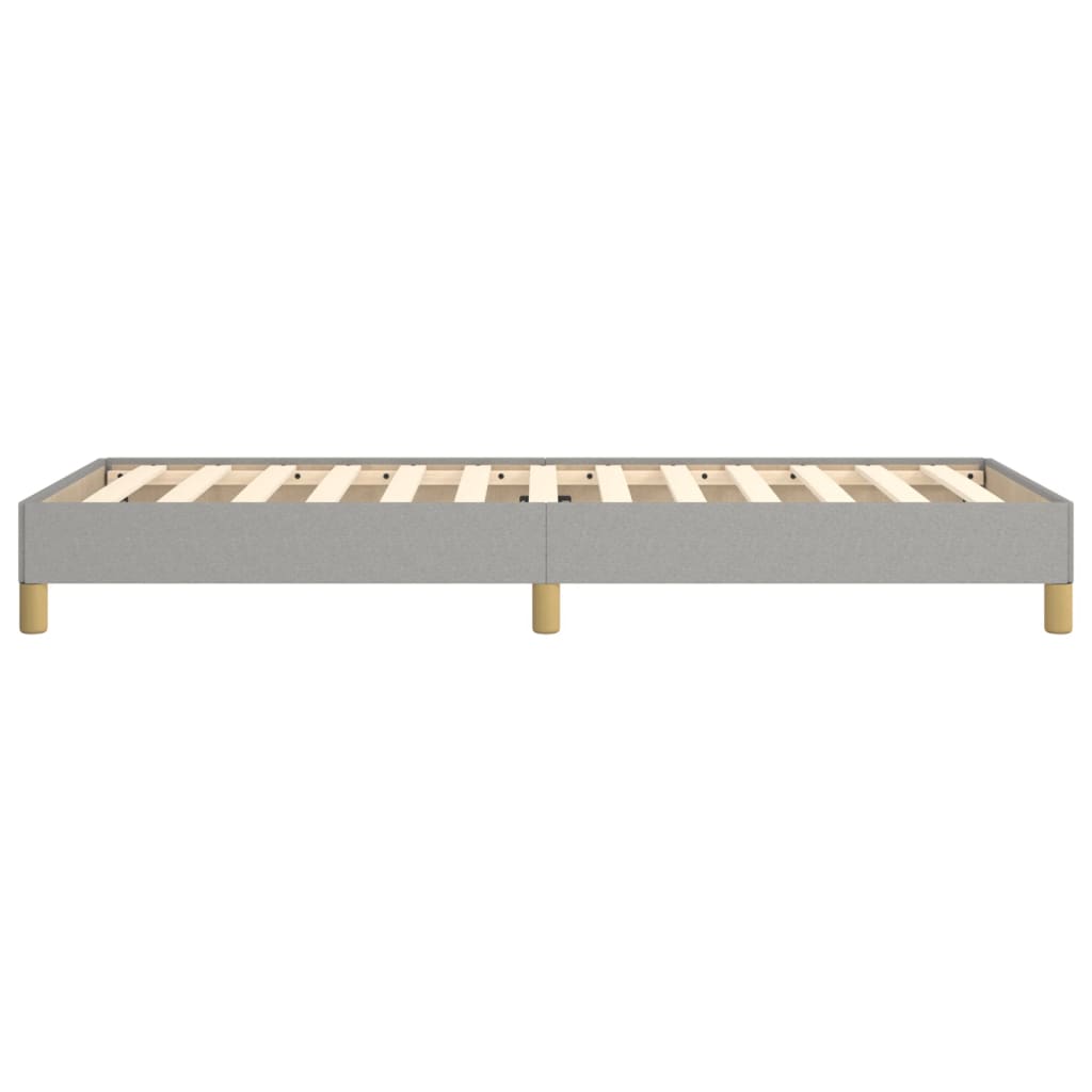 Bedframe zonder matras 90x190 cm stof lichtgrijs is nu te koop bij PeponiXL, paradijselijk wonen!