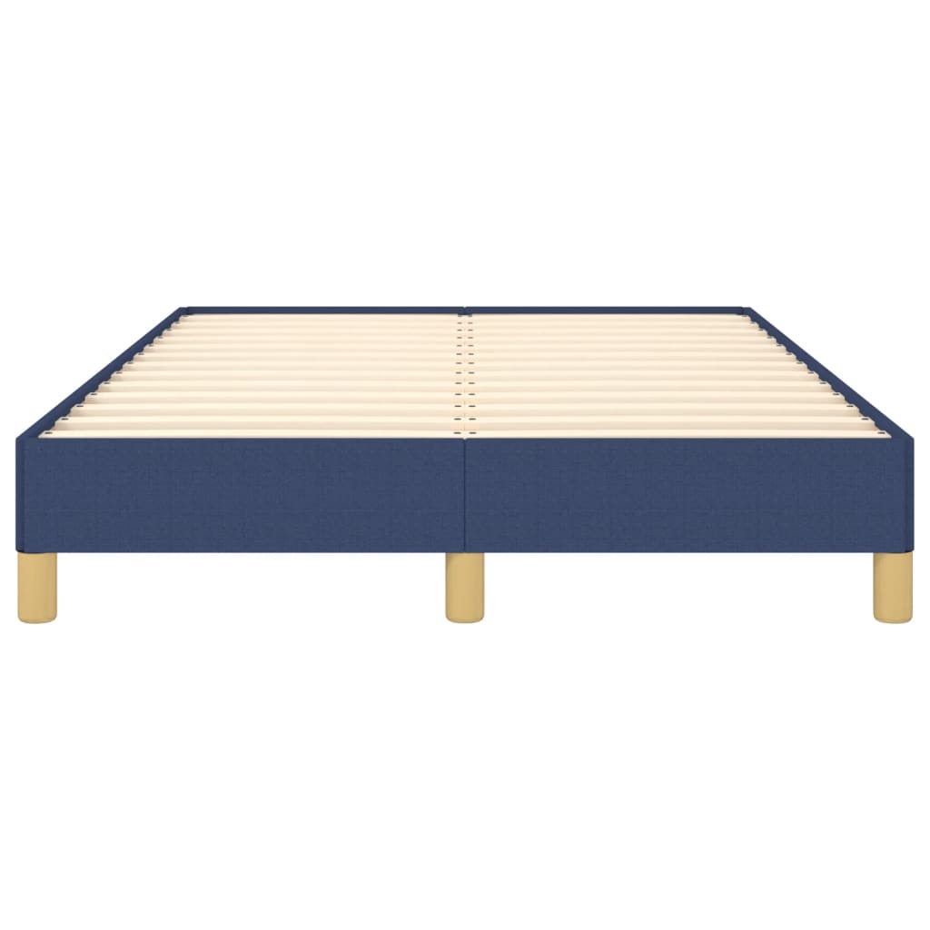 Bedframe zonder matras 120x200 cm stof blauw is nu te koop bij PeponiXL, paradijselijk wonen!