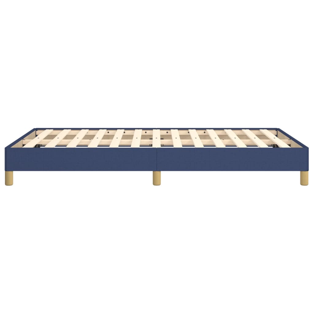 Bedframe zonder matras 120x200 cm stof blauw is nu te koop bij PeponiXL, paradijselijk wonen!