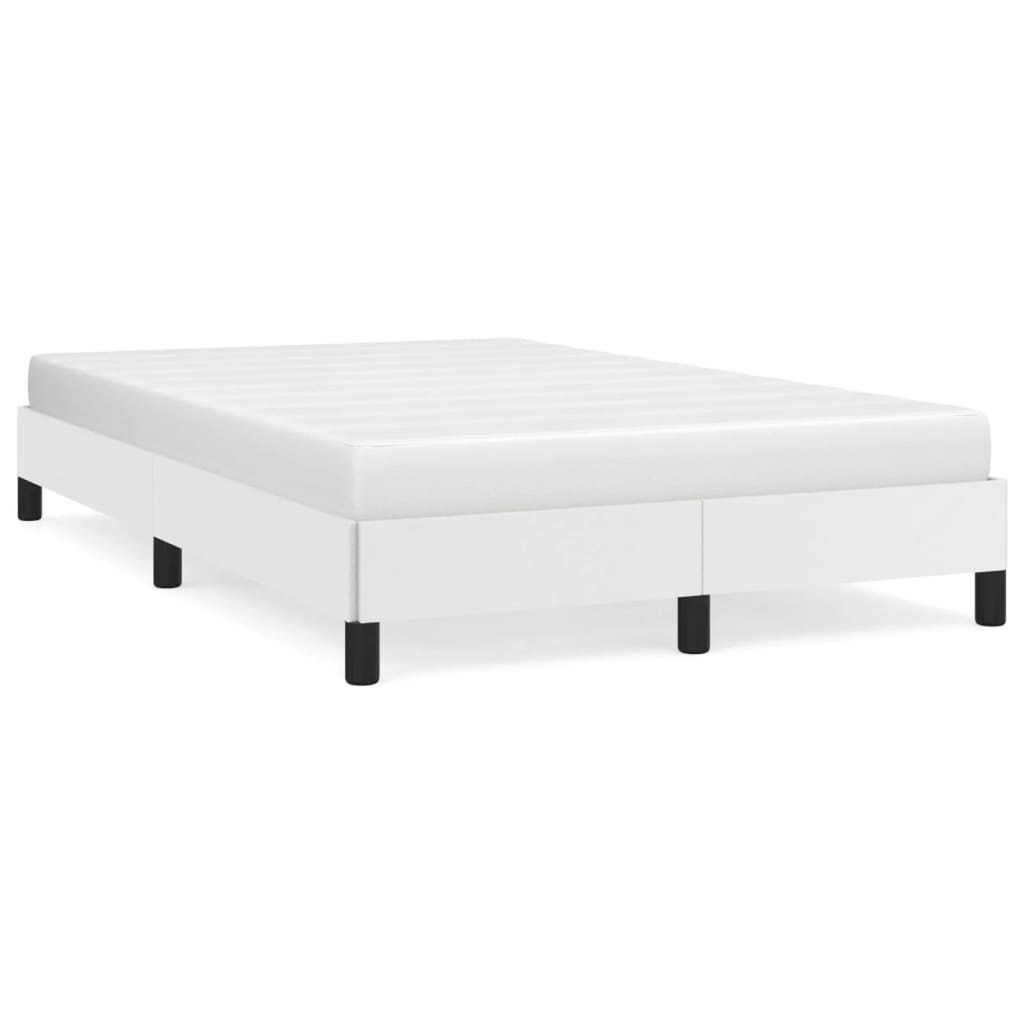 Bedframe kunstleer wit 120x200 cm is nu te koop bij PeponiXL, paradijselijk wonen!
