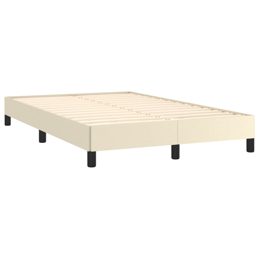 Bedframe kunstleer crèmekleurig 120x200 cm is nu te koop bij PeponiXL, paradijselijk wonen!