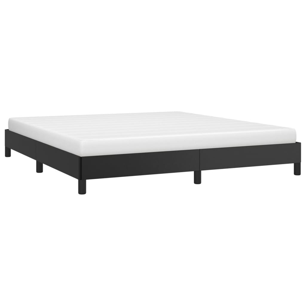Bedframe kunstleer zwart 180x200 cm is nu te koop bij PeponiXL, paradijselijk wonen!