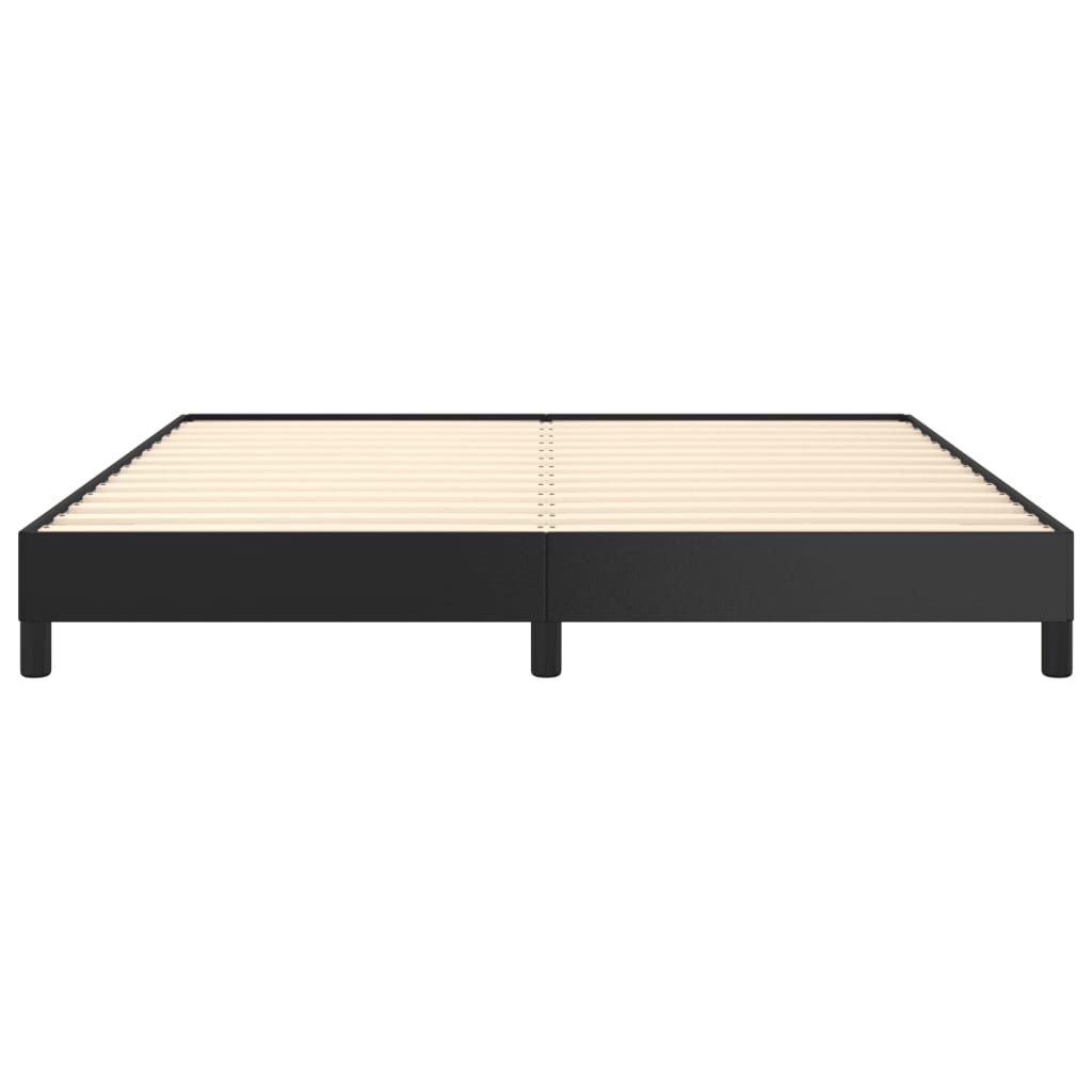 Bedframe kunstleer zwart 180x200 cm is nu te koop bij PeponiXL, paradijselijk wonen!
