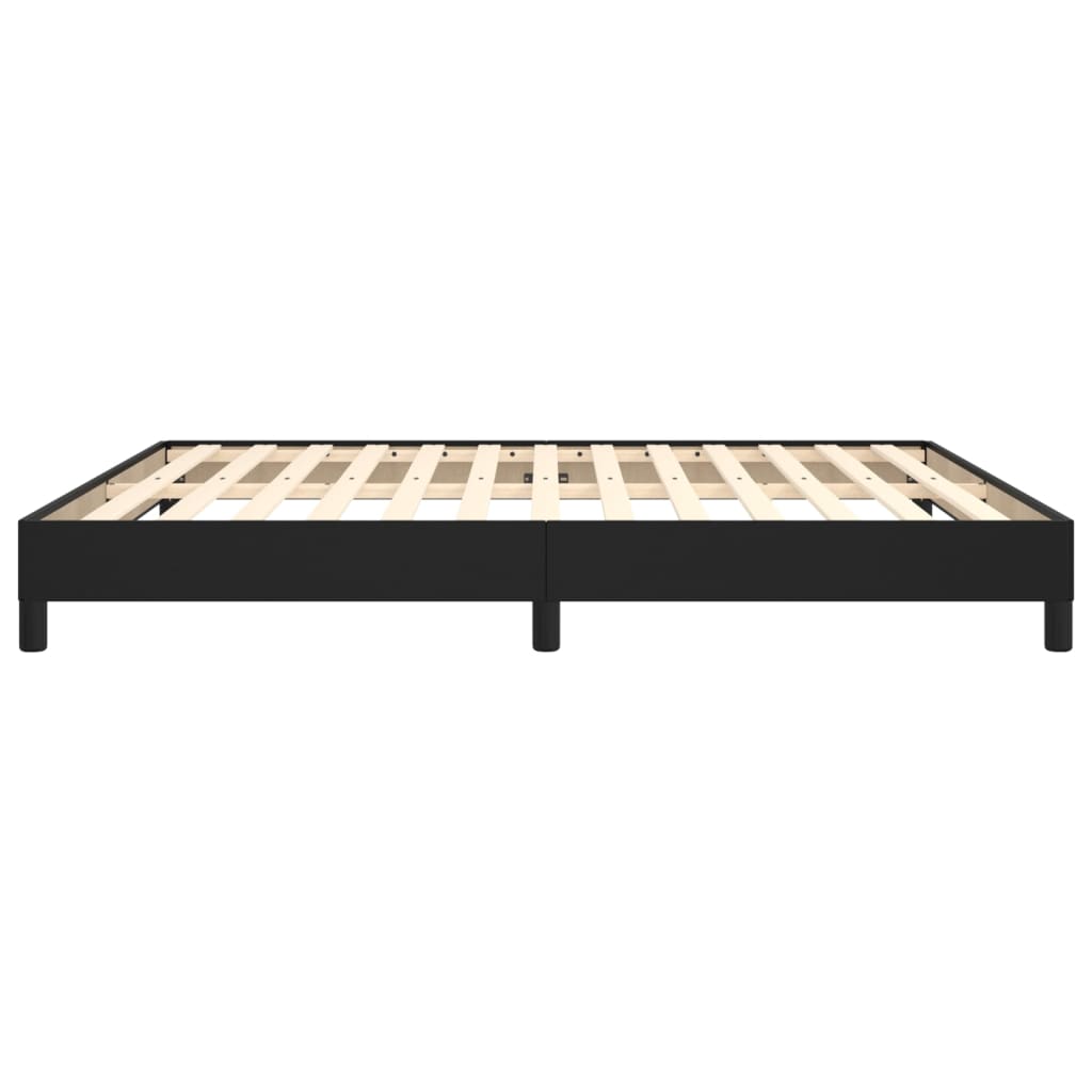 Bedframe kunstleer zwart 180x200 cm is nu te koop bij PeponiXL, paradijselijk wonen!