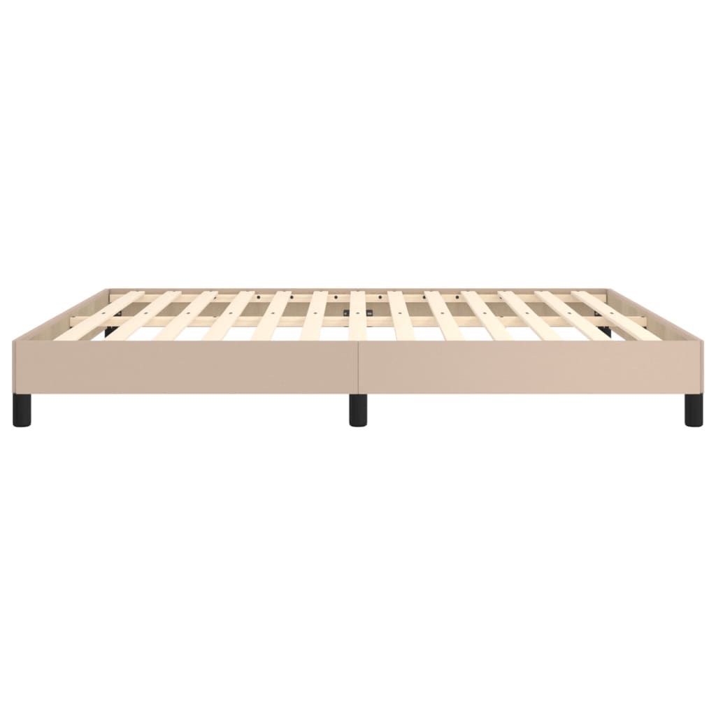 Bedframe kunstleer cappuccinokleurig 180x200 cm is nu te koop bij PeponiXL, paradijselijk wonen!