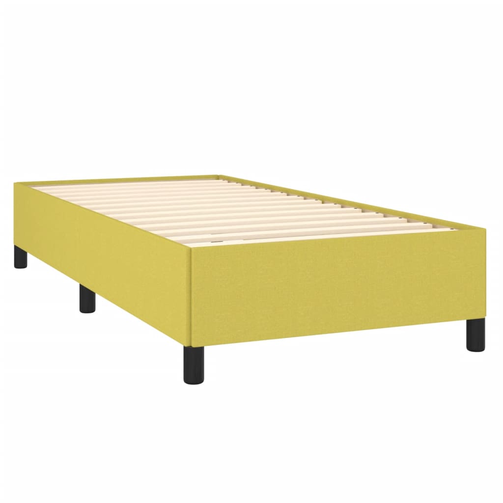 Bedframe stof groen 90x190 cm is nu te koop bij PeponiXL, paradijselijk wonen!