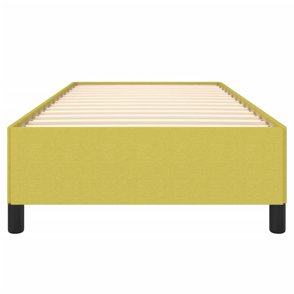 Bedframe stof groen 90x190 cm is nu te koop bij PeponiXL, paradijselijk wonen!