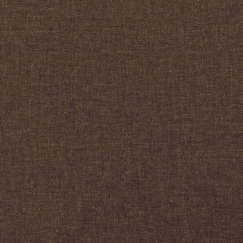 Bedframe zonder matras 120x200 cm stof donkerbruin is nu te koop bij PeponiXL, paradijselijk wonen!