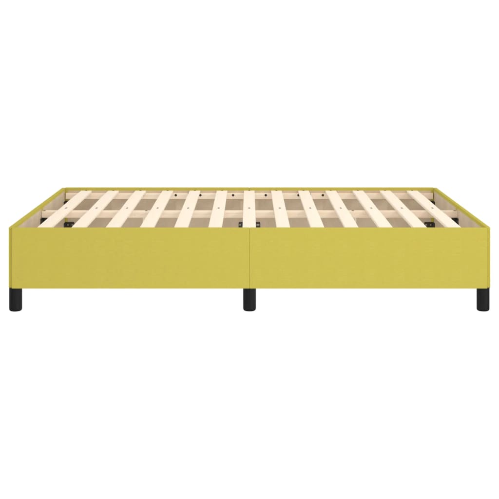 Bedframe zonder matras 140x190 cm stof groen is nu te koop bij PeponiXL, paradijselijk wonen!