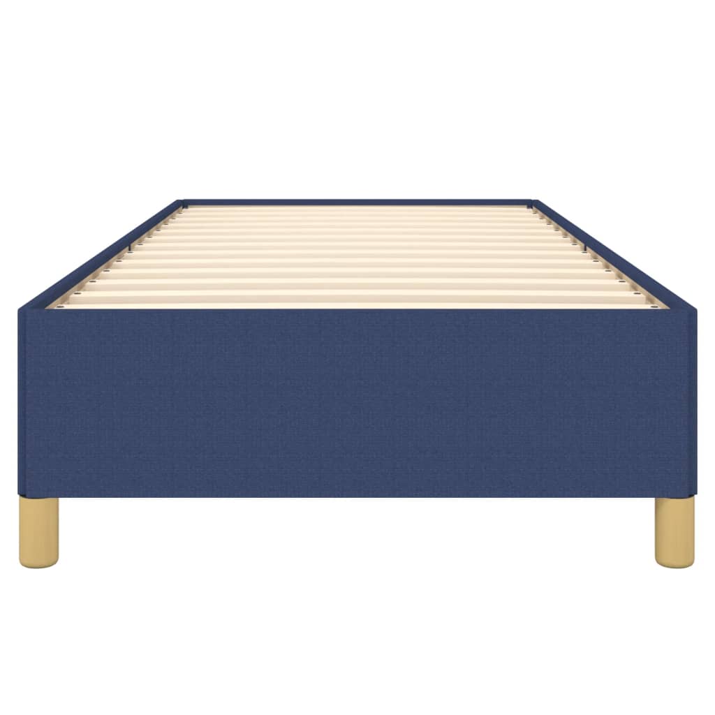 Bedframe zonder matras 80x200 cm stof blauw is nu te koop bij PeponiXL, paradijselijk wonen!