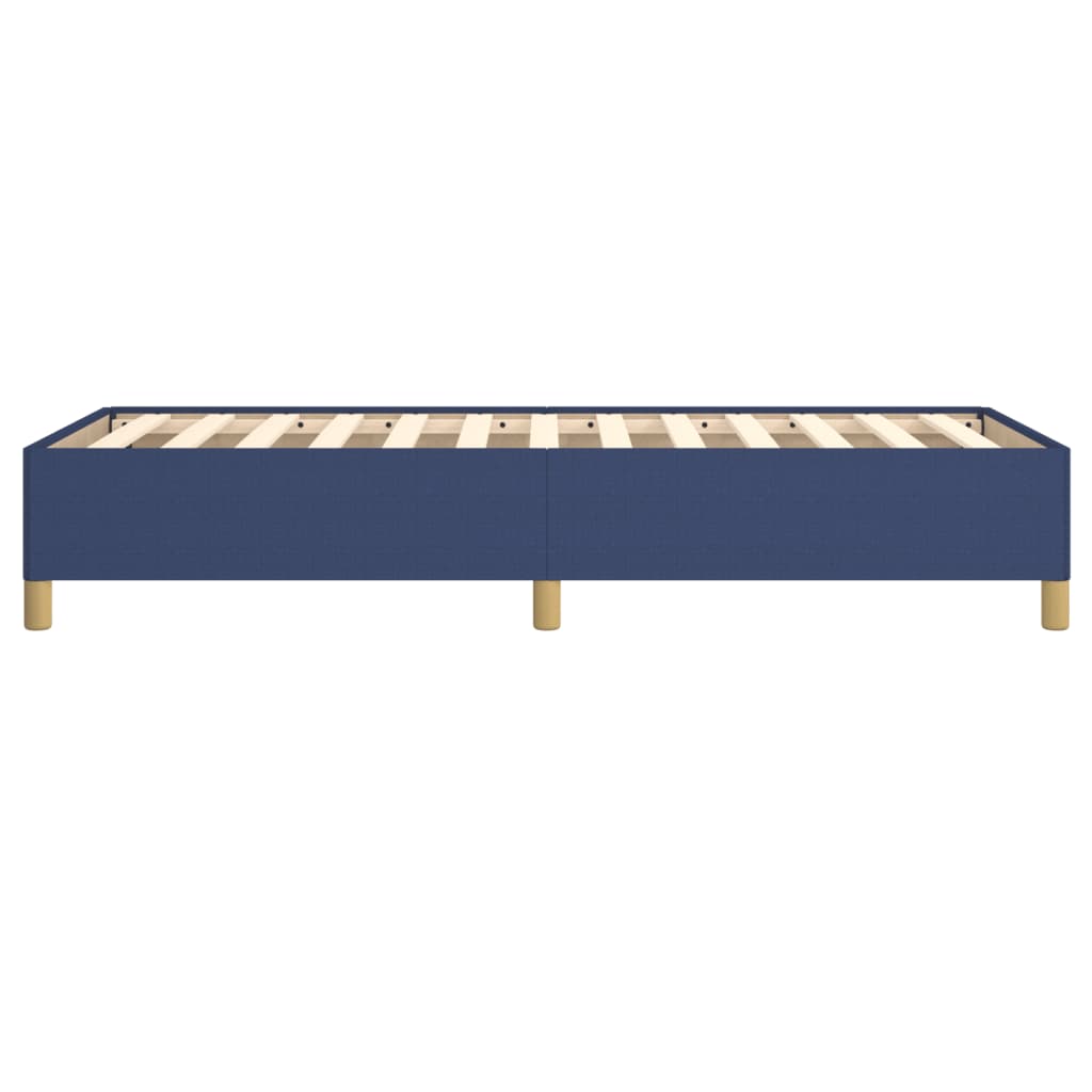 Bedframe zonder matras 80x200 cm stof blauw is nu te koop bij PeponiXL, paradijselijk wonen!