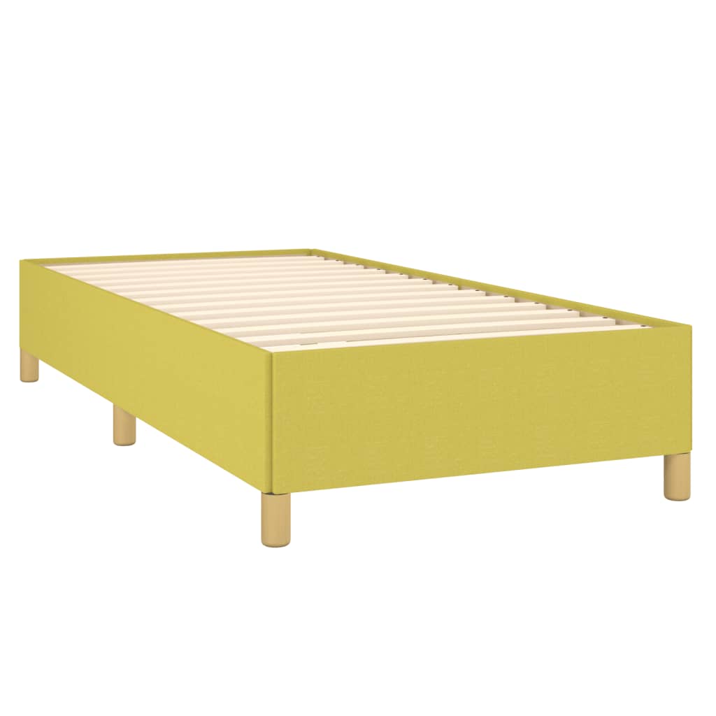 Bedframe stof groen 90x200 cm is nu te koop bij PeponiXL, paradijselijk wonen!