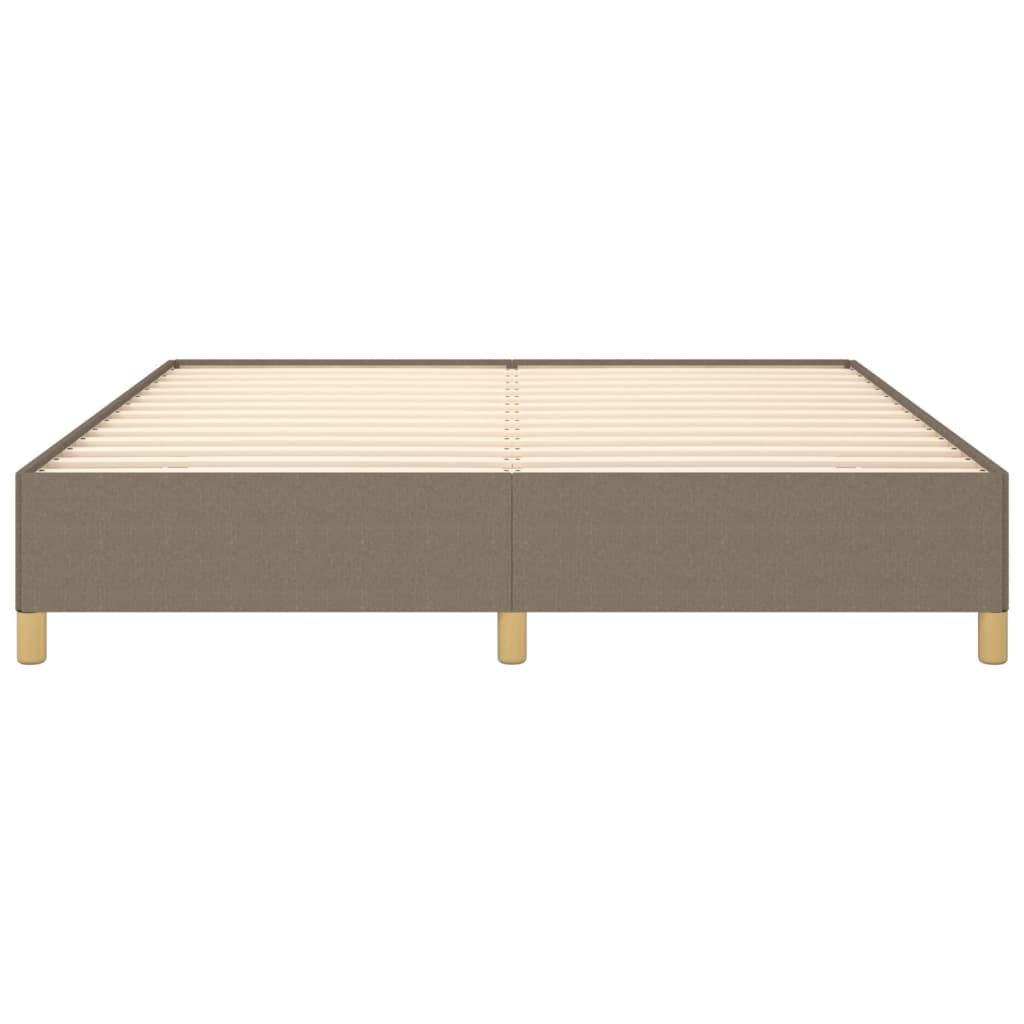 Bedframe zonder matras stof taupe 180x200 cm is nu te koop bij PeponiXL, paradijselijk wonen!