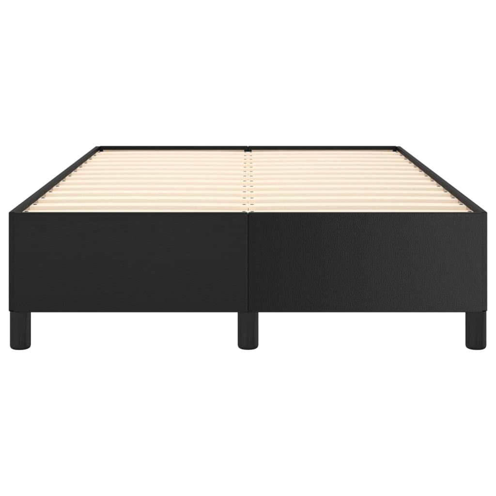 Bedframe kunstleer zwart 120x200 cm is nu te koop bij PeponiXL, paradijselijk wonen!