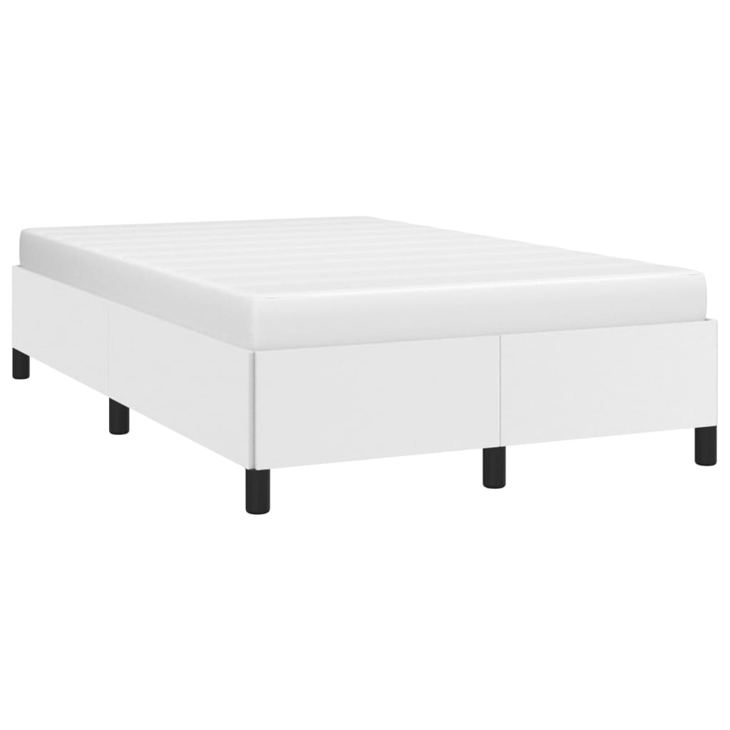 Bedframe kunstleer wit 120x200 cm is nu te koop bij PeponiXL, paradijselijk wonen!