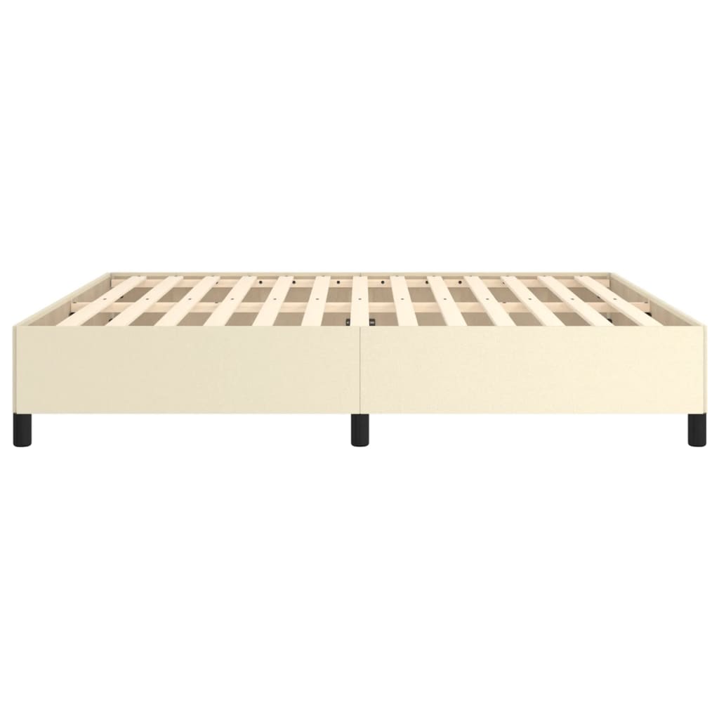 Bedframe kunstleer crèmekleurig 180x200 cm is nu te koop bij PeponiXL, paradijselijk wonen!