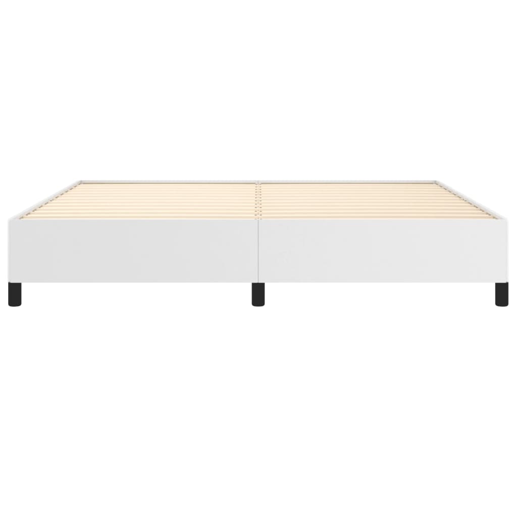Bedframe kunstleer wit 200x200 cm is nu te koop bij PeponiXL, paradijselijk wonen!