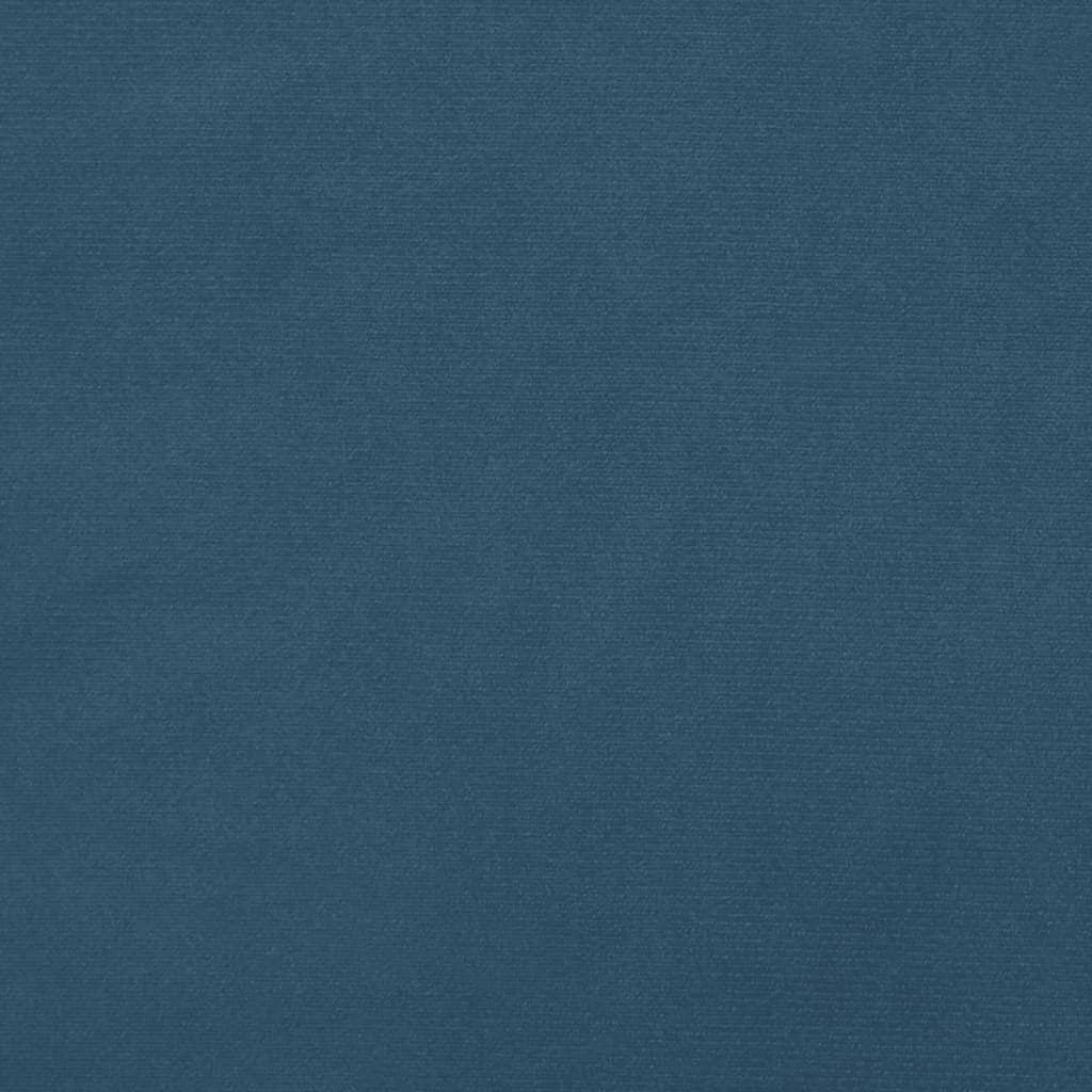 Bedframe zonder matras 80x200 cm fluweel donkerblauw is nu te koop bij PeponiXL, paradijselijk wonen!