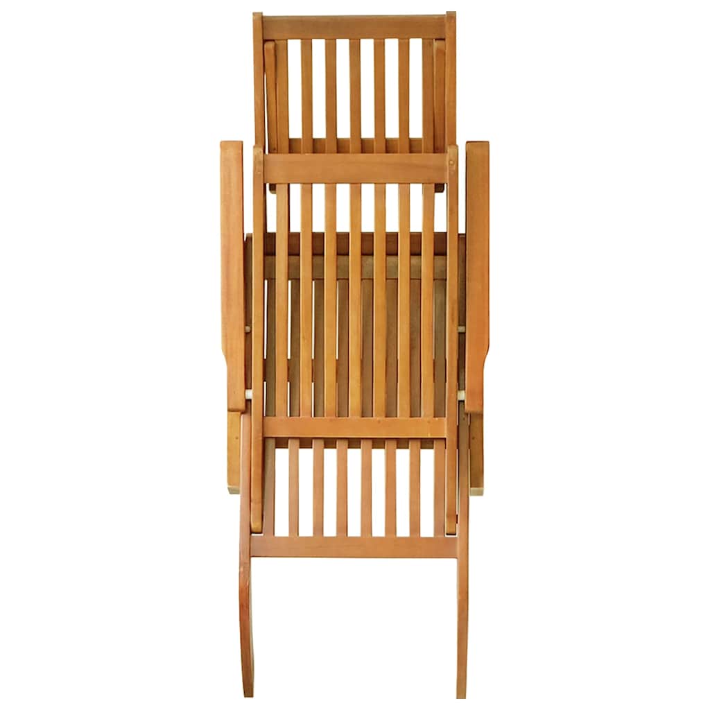 Terrasstoel met voetensteun en tafel massief acaciahout is nu te koop bij PeponiXL, paradijselijk wonen!