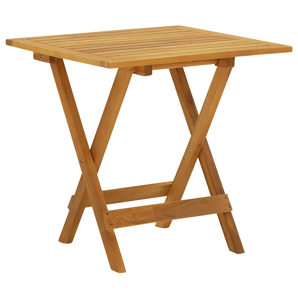 Terrasstoel met voetensteun en tafel massief acaciahout is nu te koop bij PeponiXL, paradijselijk wonen!