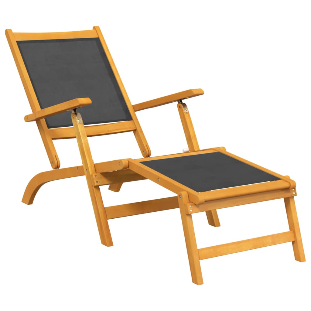 Terrasstoelen met tafel massief acaciahout en textileen is nu te koop bij PeponiXL, paradijselijk wonen!