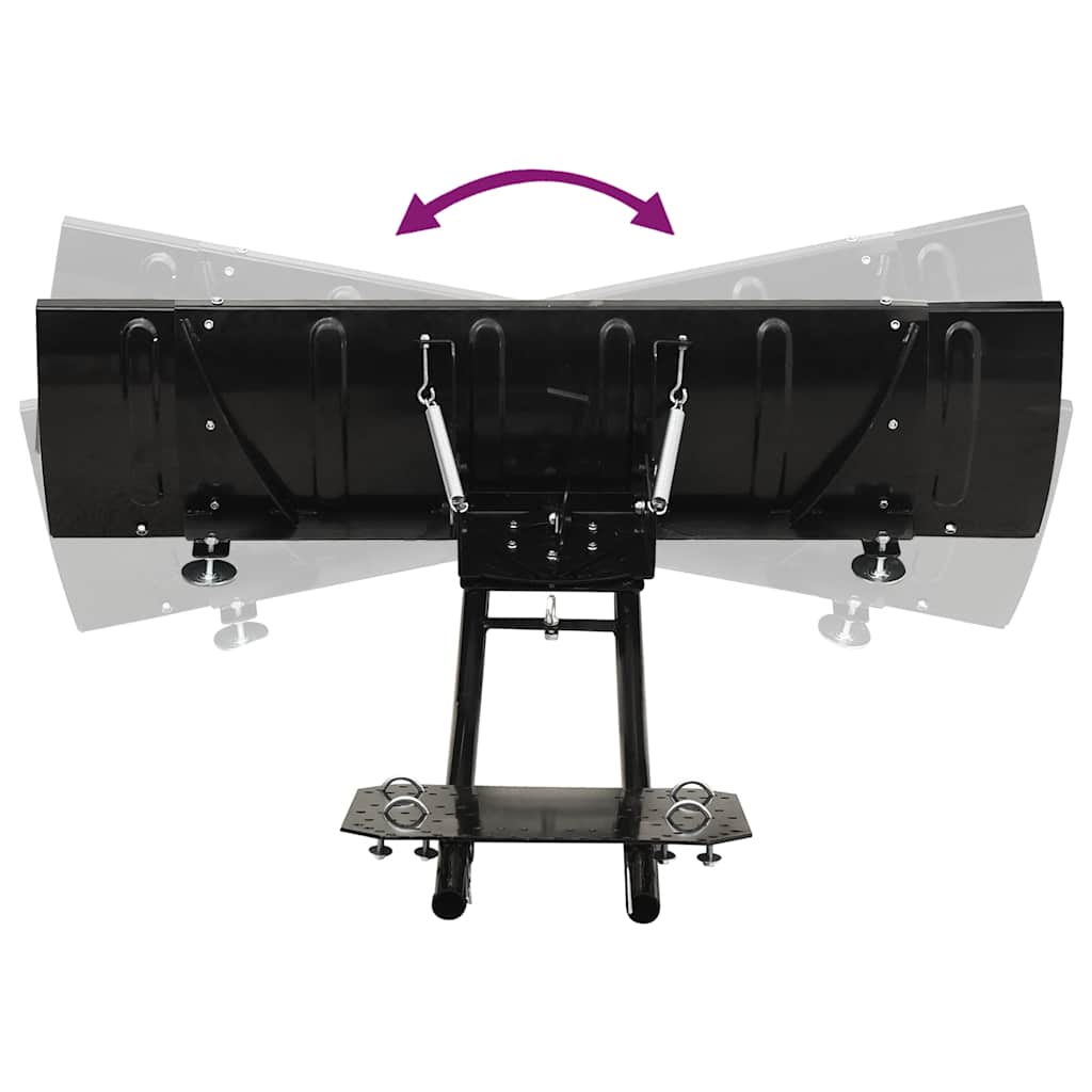 Sneeuwploeg voor ATV 150x38 cm zwart is nu te koop bij PeponiXL, paradijselijk wonen!