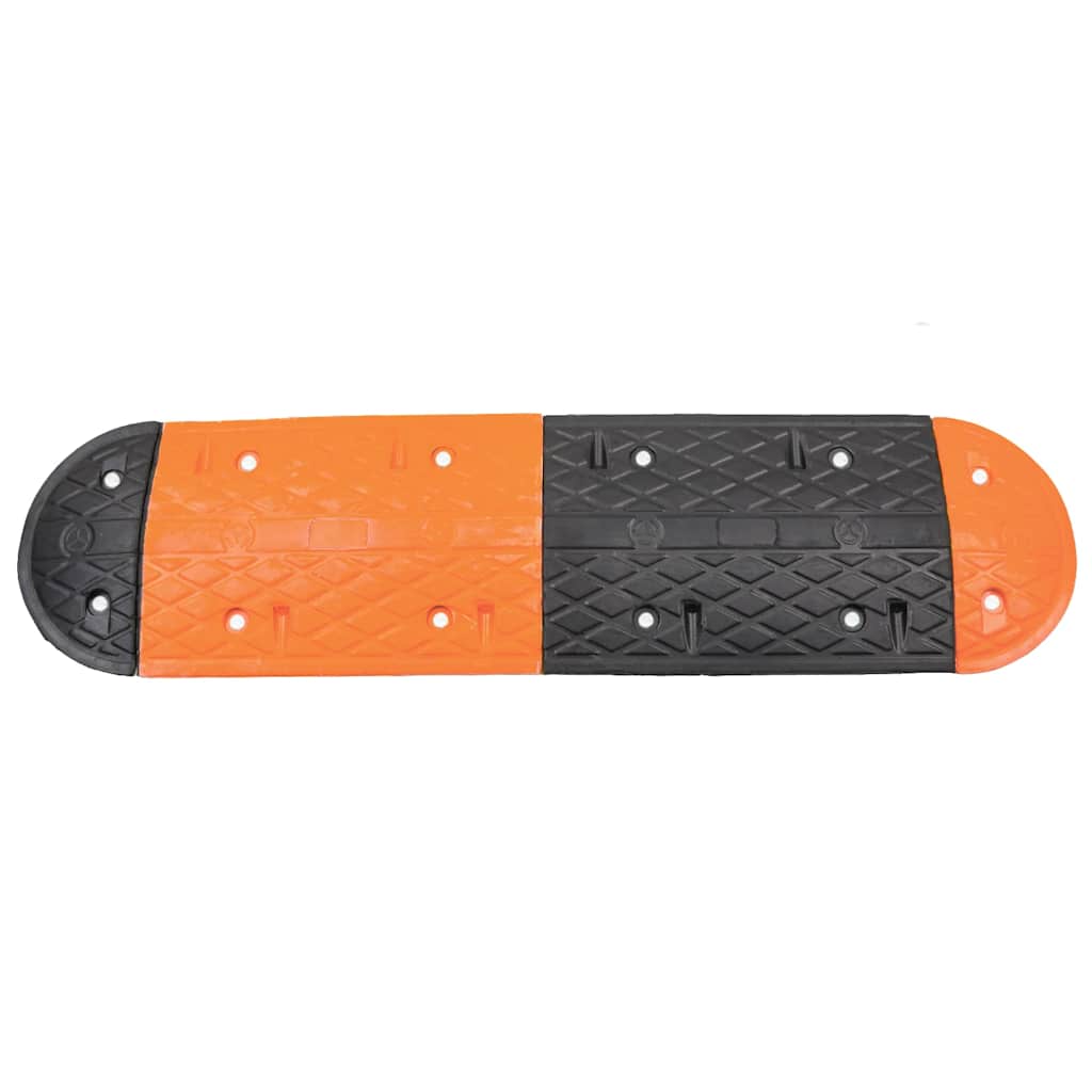 Verkeersdrempel 129x32,5x4 rubber geel en zwart is nu te koop bij PeponiXL, paradijselijk wonen!