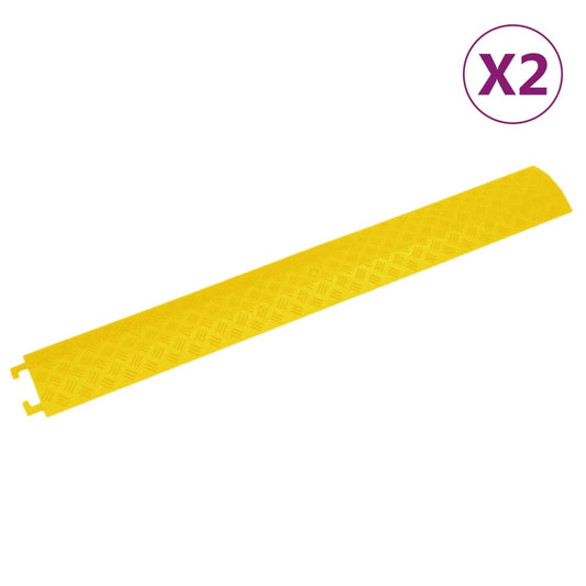 Kabelbeschermers drempel 2 st 98,5 cm geel is nu te koop bij PeponiXL, paradijselijk wonen!