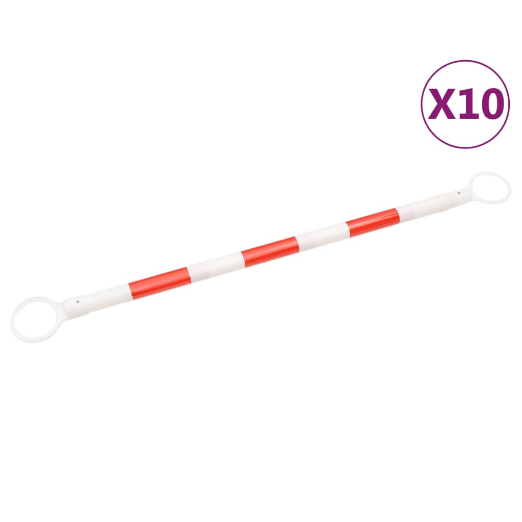 Pylonstangen inklapbaar 10 st 116-197 cm is nu te koop bij PeponiXL, paradijselijk wonen!