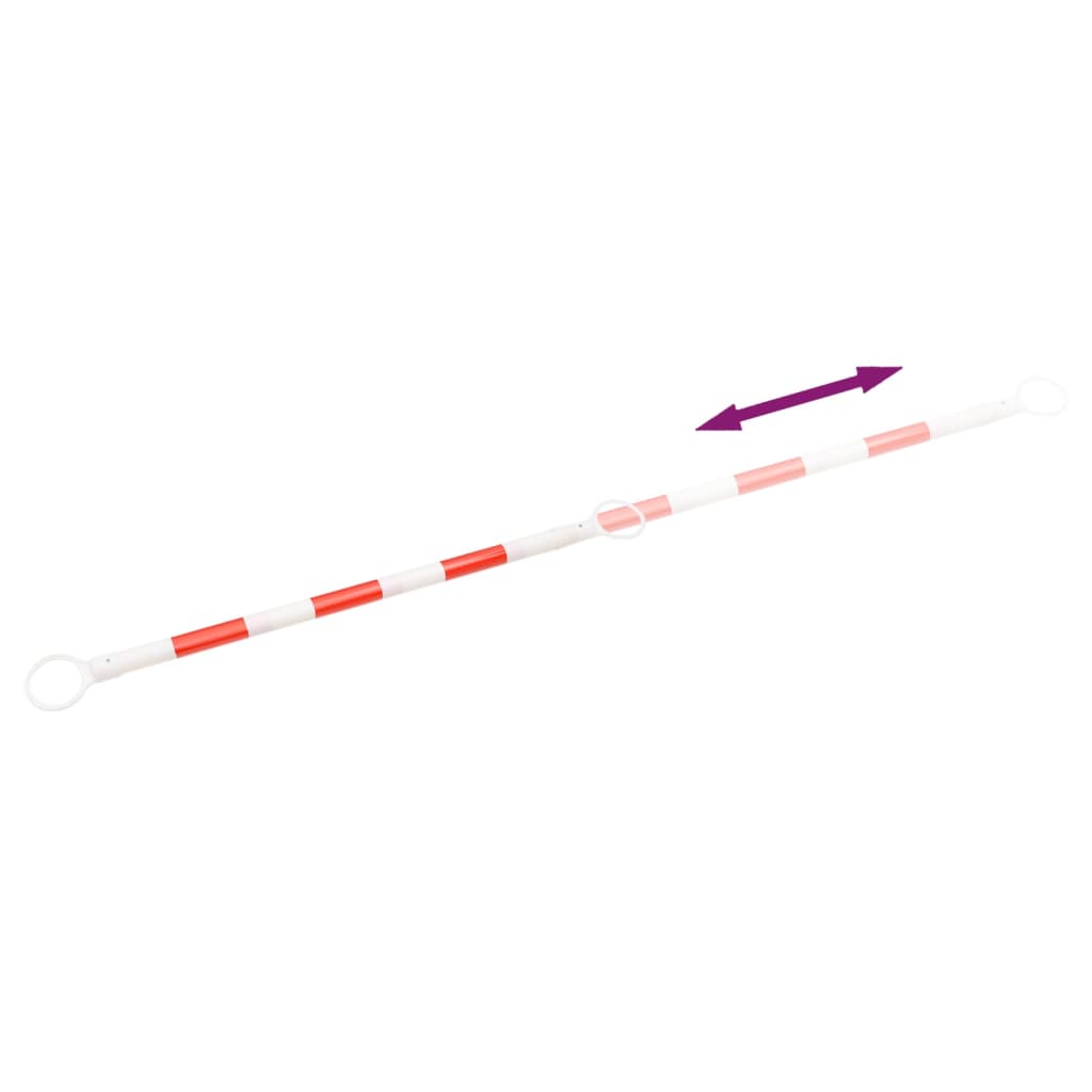 Pylonstangen inklapbaar 10 st 116-197 cm is nu te koop bij PeponiXL, paradijselijk wonen!