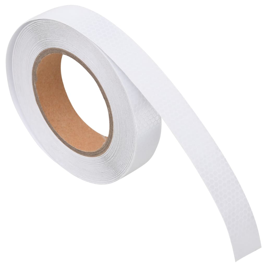 Reflecterende tape 2,5 cm x 20 m PVC wit is nu te koop bij PeponiXL, paradijselijk wonen!