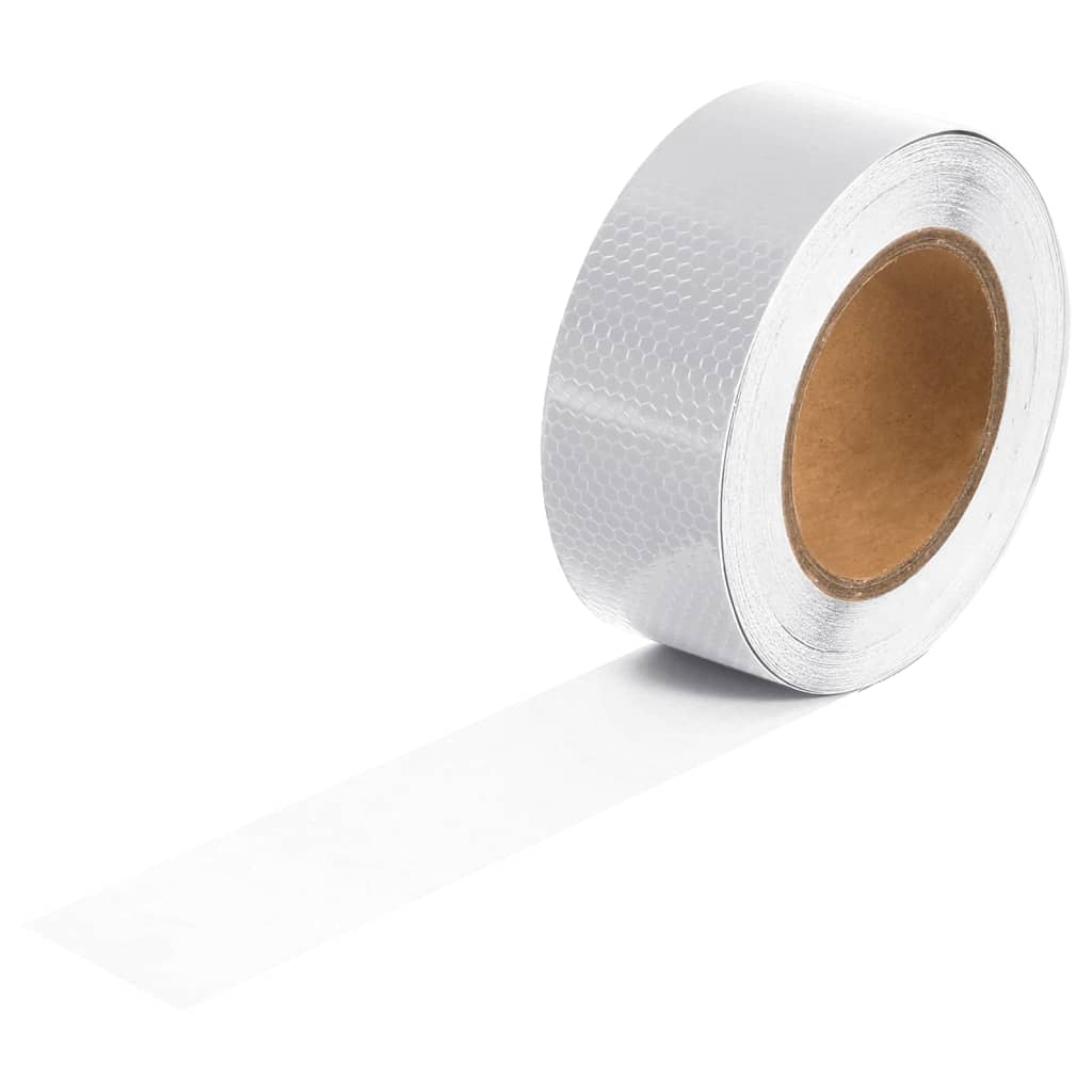 Reflecterende tape 5 cm x 20 m PVC wit is nu te koop bij PeponiXL, paradijselijk wonen!