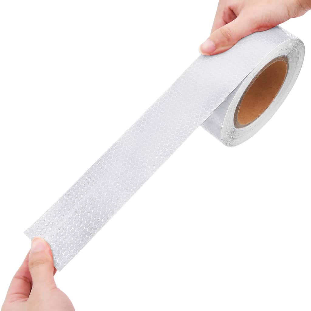 Reflecterende tape 5 cm x 20 m PVC wit is nu te koop bij PeponiXL, paradijselijk wonen!