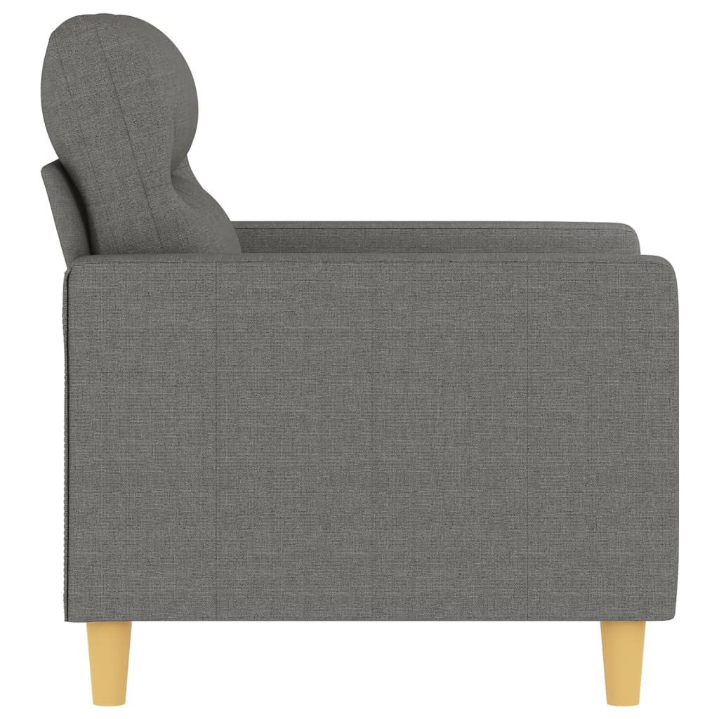 Fauteuil 60 cm stof donkergrijs is nu te koop bij PeponiXL, paradijselijk wonen!